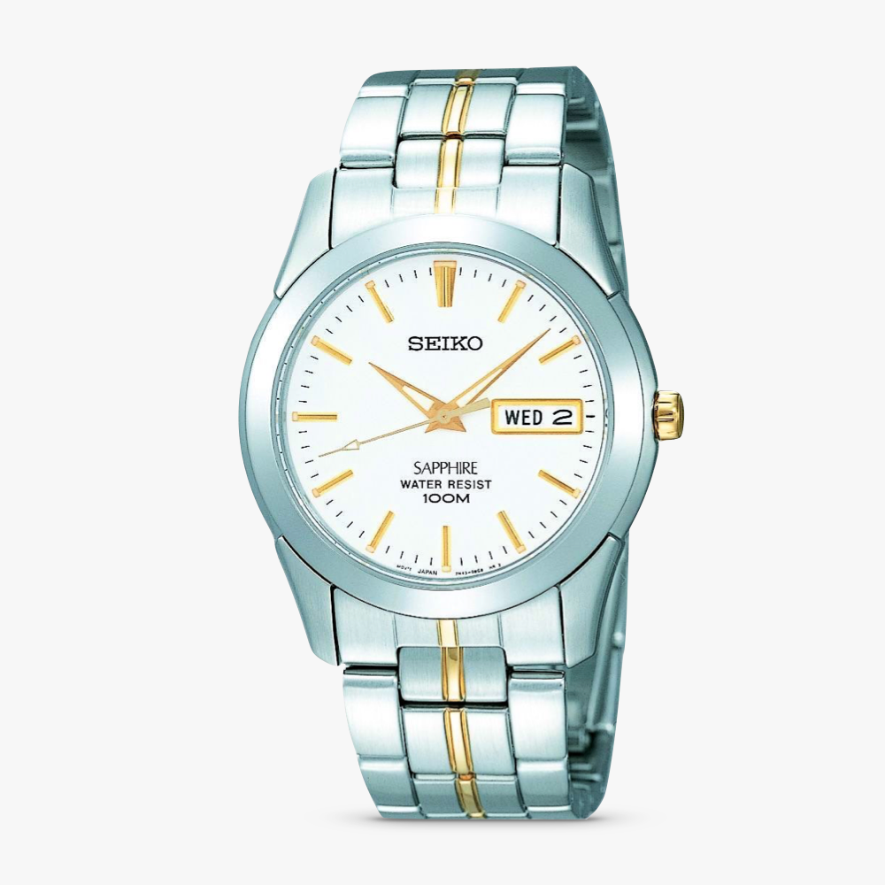 Seiko sapphire water resist on sale 100m